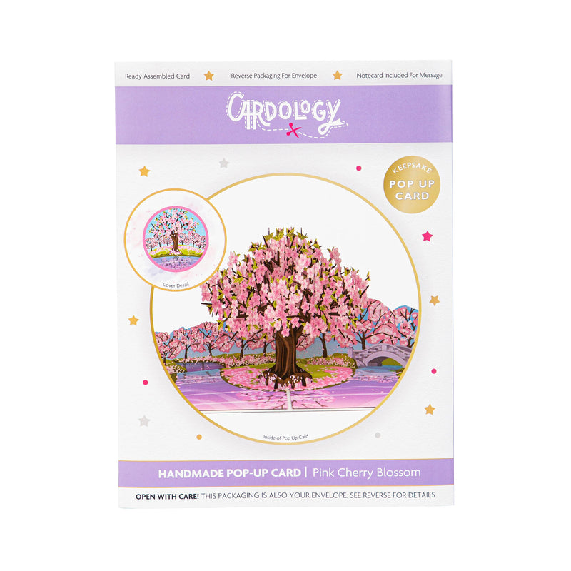 Cherry Blossom Tree Paper Pop Up Card