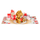 Love Bear Paper Pop Up Card