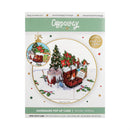 Winter Gardener Paper Pop Up Card