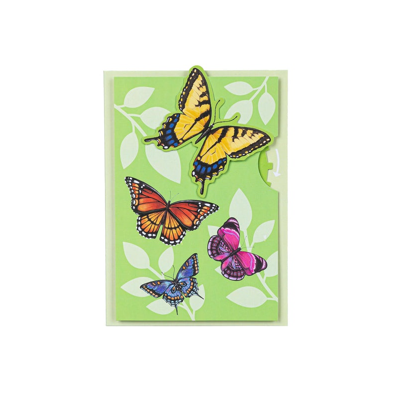 Butterfly Manual Motion Card