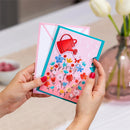 A sprinkle of wishes, a shower of Love Manual Motion Card