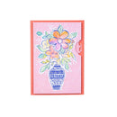 A Bouquet of Happiness just for You  Manual Motion Card