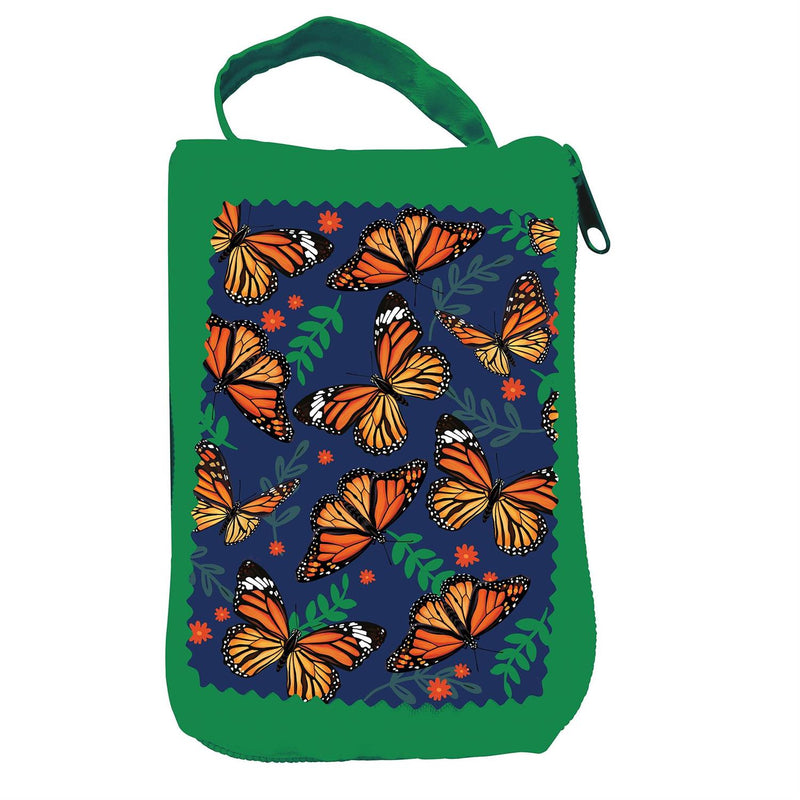 Mariposa Melody Butterfly Scatter Compact Tote Bag