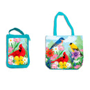 Feathered Trio Compact Tote Bag