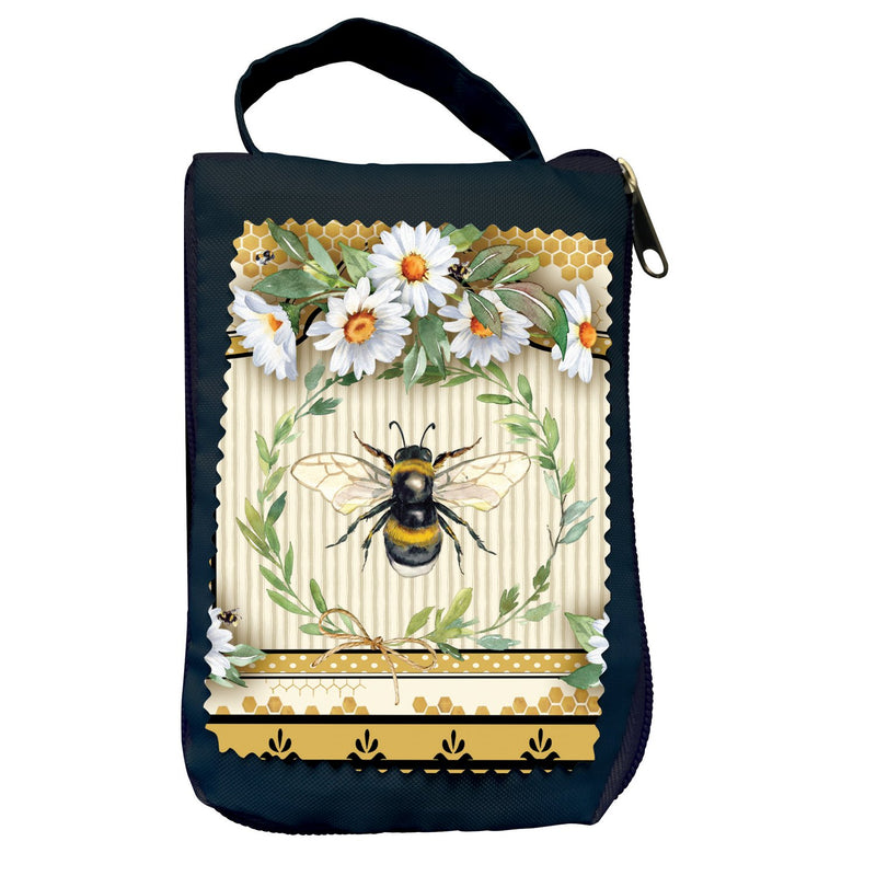 Evergreen Gifts,Humble Bee Compact Tote Bag,15x0.1x14 Inches