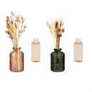 9.25" Glass Fragrance Diffuser with Dried Floral