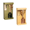 9.25" Glass Fragrance Diffuser with Dried Floral