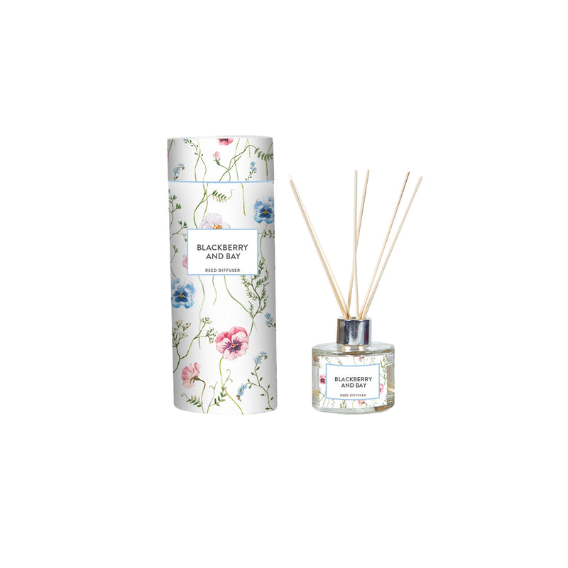 Evergreen Gifts,Glass Fragrance Diffuser with Reeds,3.54x3.54x8.89 Inches