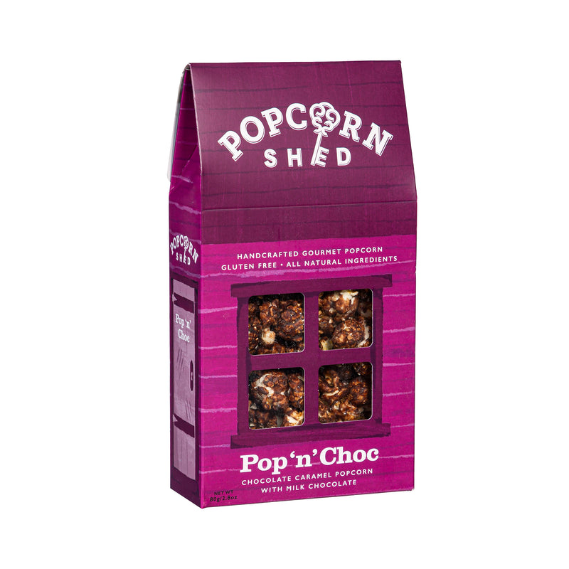 Popcorn Shed Pop N' Choc Popcorn Shed, 80g/3oz
