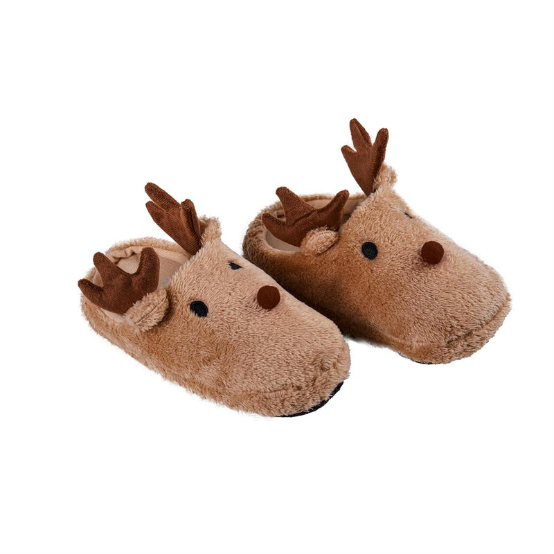 Holiday Slippers, Reindeer