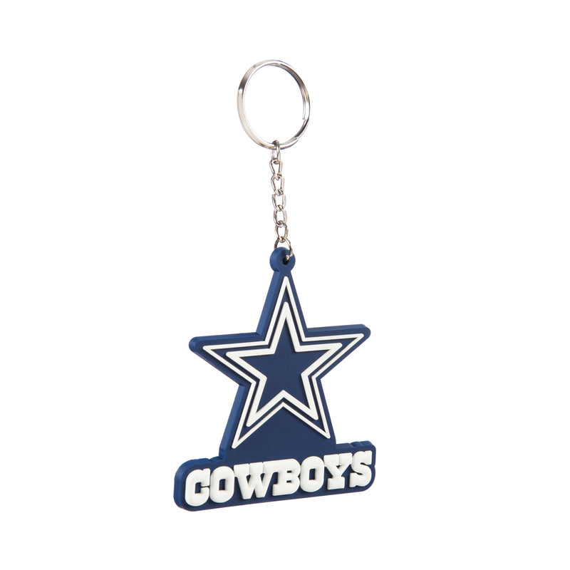 Dallas Cowboys, Rubber Keychain,7key3808