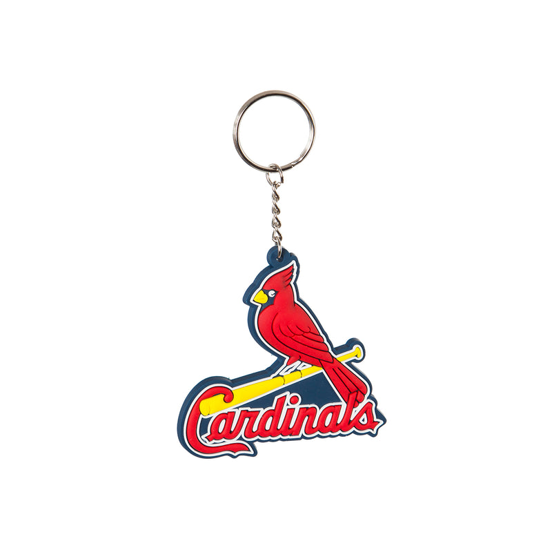 St Louis Cardinals, Rubber Keychain,7key4225