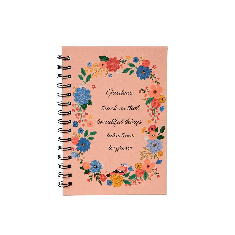 Bursting Blossoms Spiral Bound Notebook