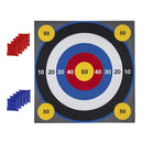 Outdoor Reversible Game Set with Storage Bag, Three In A Row/Target Toss