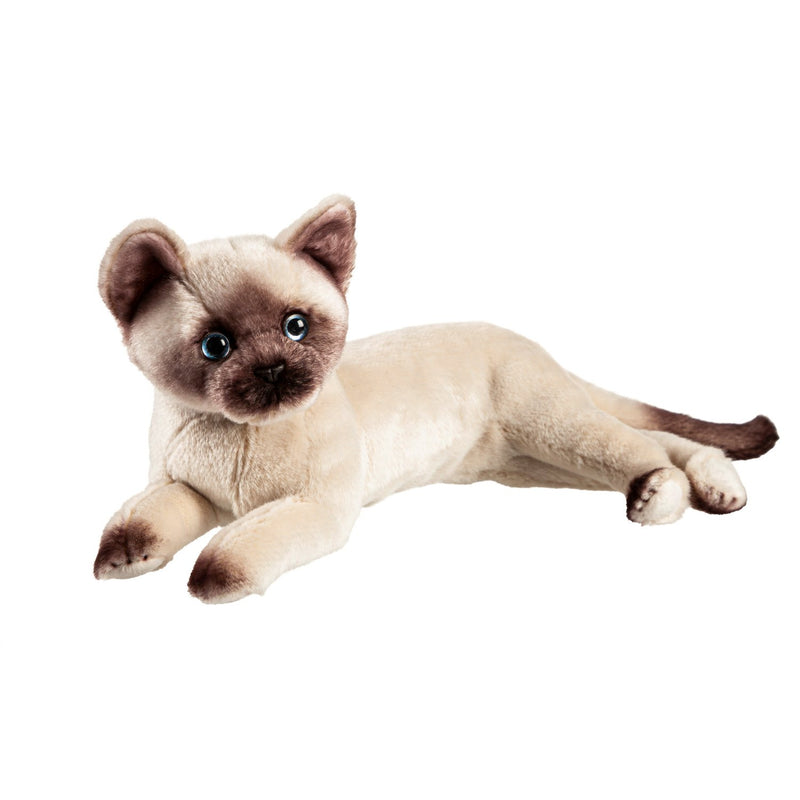 12" Plush Siamese Cat,7plsh01033