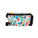 Bursting Blossoms Cross Body Bag with Adjustable Buckle Strap