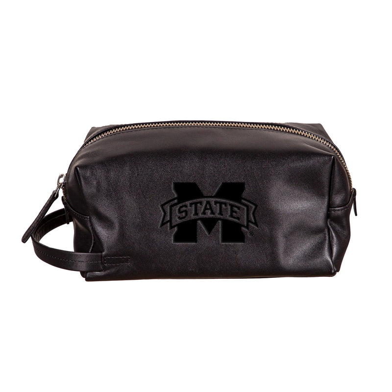 Mississippi State University, Embossed Toiletry Bag, Black