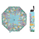 Greenhouse Retreat Wildflowers Compact Manual Umbrella