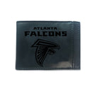 Front Pocket Wallet w/ RFID Blocking, Atlanta Falcons, Black