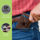 Front Pocket Wallet w/ RFID Blocking, Cincinnati Bengals, Brown