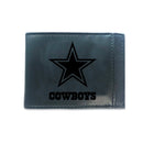 Front Pocket Wallet w/ RFID Blocking, Dallas Cowboys, Black