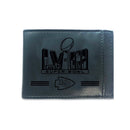 Kansas City Chiefs SB58 Champions Black Front Pocket Wallet with RFID Blocking