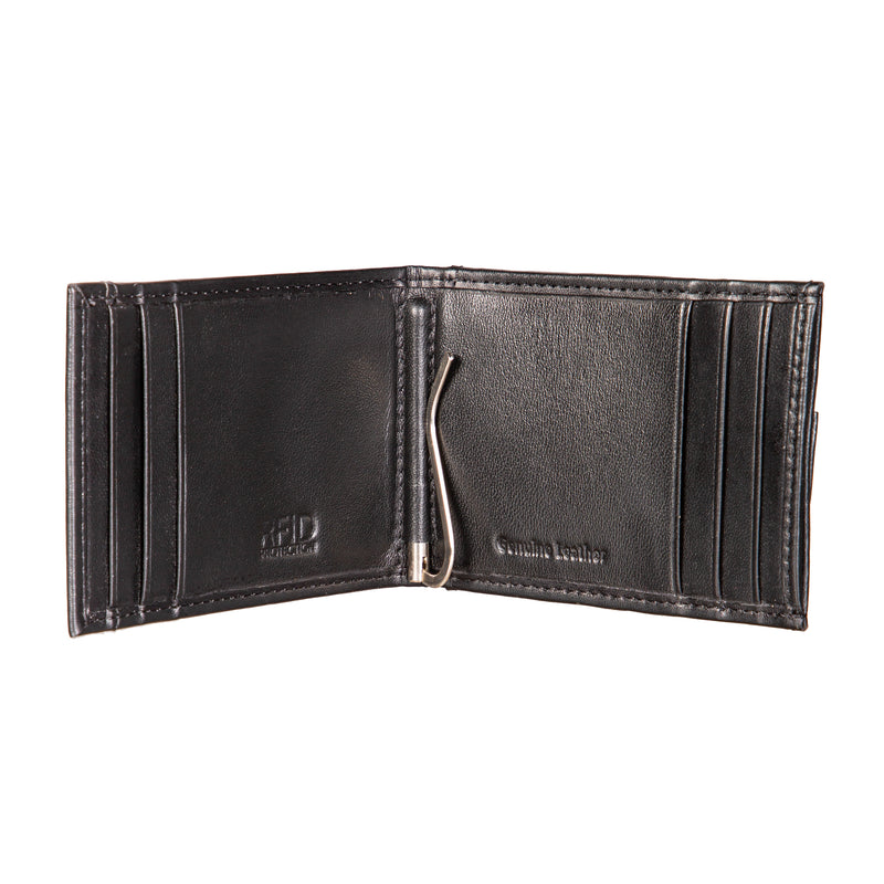 Front Pocket Wallet w/ RFID Blocking, San Francisco 49ers, Black