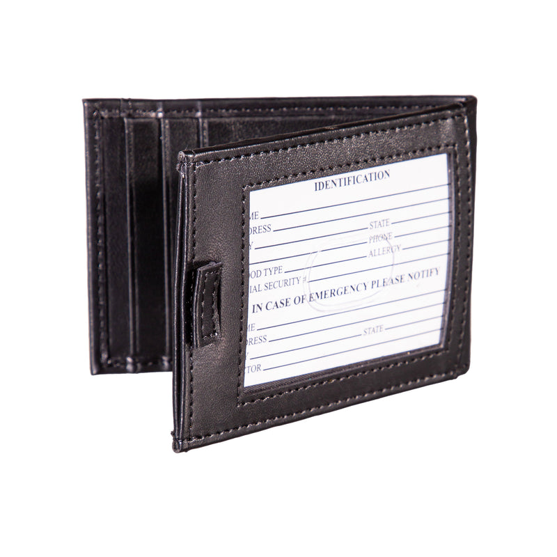 Front Pocket Wallet w/ RFID Blocking, San Francisco 49ers, Black