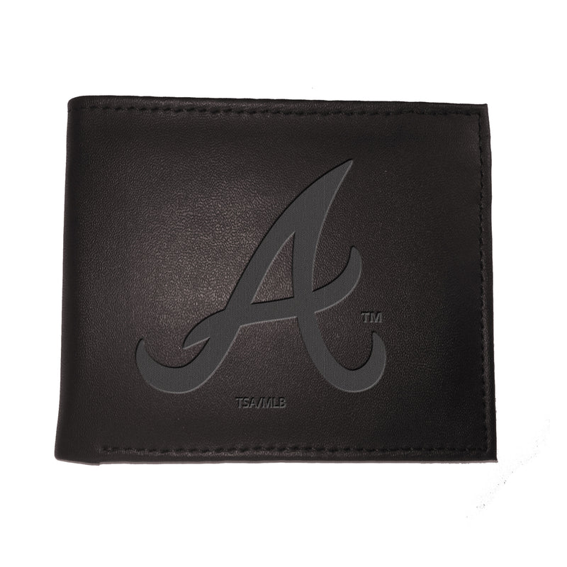 Atlanta Braves Bi-Fold Wallet Black
