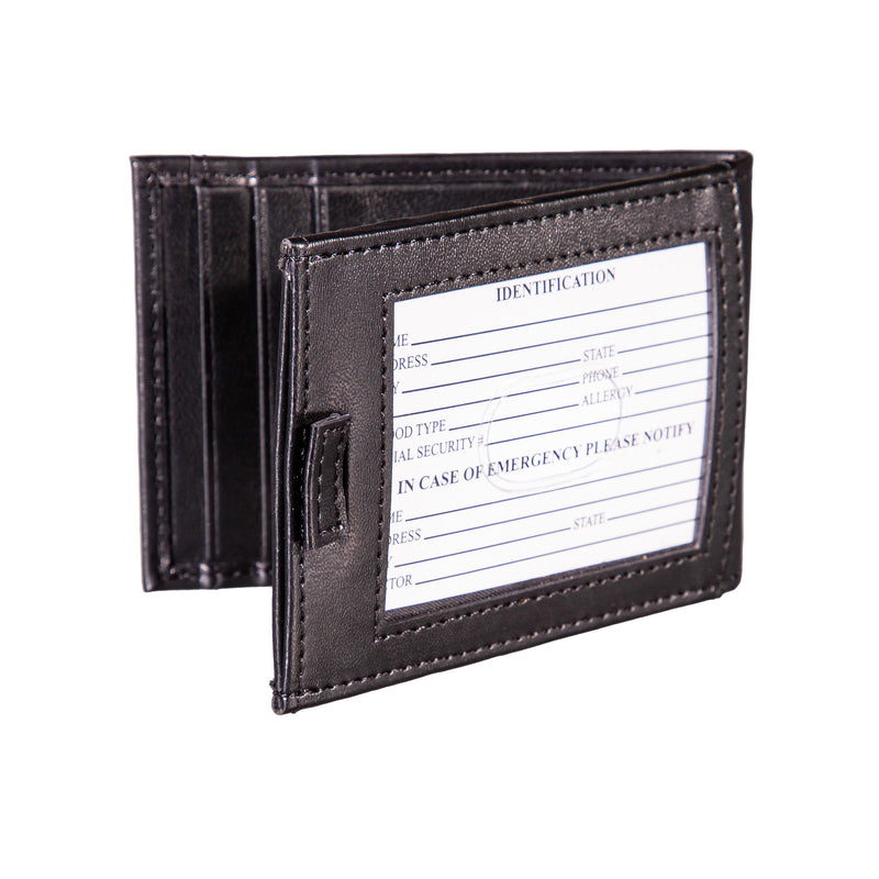 Los Angeles Dodgers Front Pocket Wallet with RFID Blocking, Black, SC24 Champions