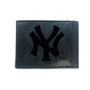 New York Yankees Front Pocket Wallet w/ RFID Blocking Black