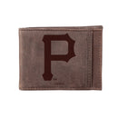 Pittsburgh Pirates Front Pocket Wallet w/ RFID Blocking Brown
