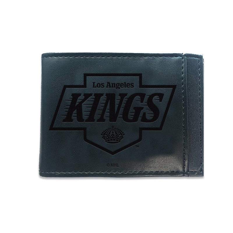 Front Pocket Wallet with RFID Blocking, Los Angeles Kings, Black