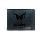 Front Pocket Wallet w/ RFID Blocking, Washington Capitals, Black