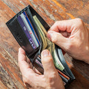 Washington Commanders Black Bi-Fold Embroidered Wallet w/ RFID Blocking