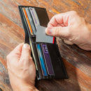 Washington Commanders Black Bi-Fold Embroidered Wallet w/ RFID Blocking