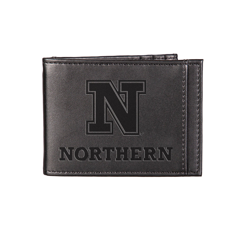 Front Pocket Wallet w/ RFID Blocking, Northern State University, Black