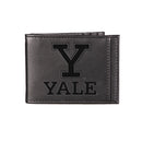 Front Pocket Wallet w/ RFID Blocking, Yale University, Black