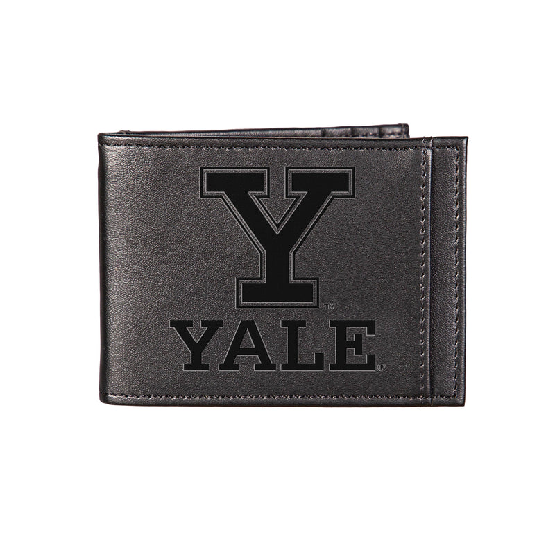 Front Pocket Wallet w/ RFID Blocking, Yale University, Black