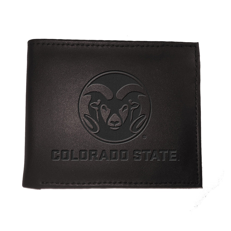 Colorado State University, Bi-Fold Wallet, Black