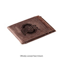 Front Pocket Wallet w/ RFID Blocking, Ohio State University, Brown