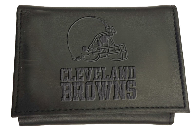 Cleveland Browns, Tri-Fold Wallet, Black