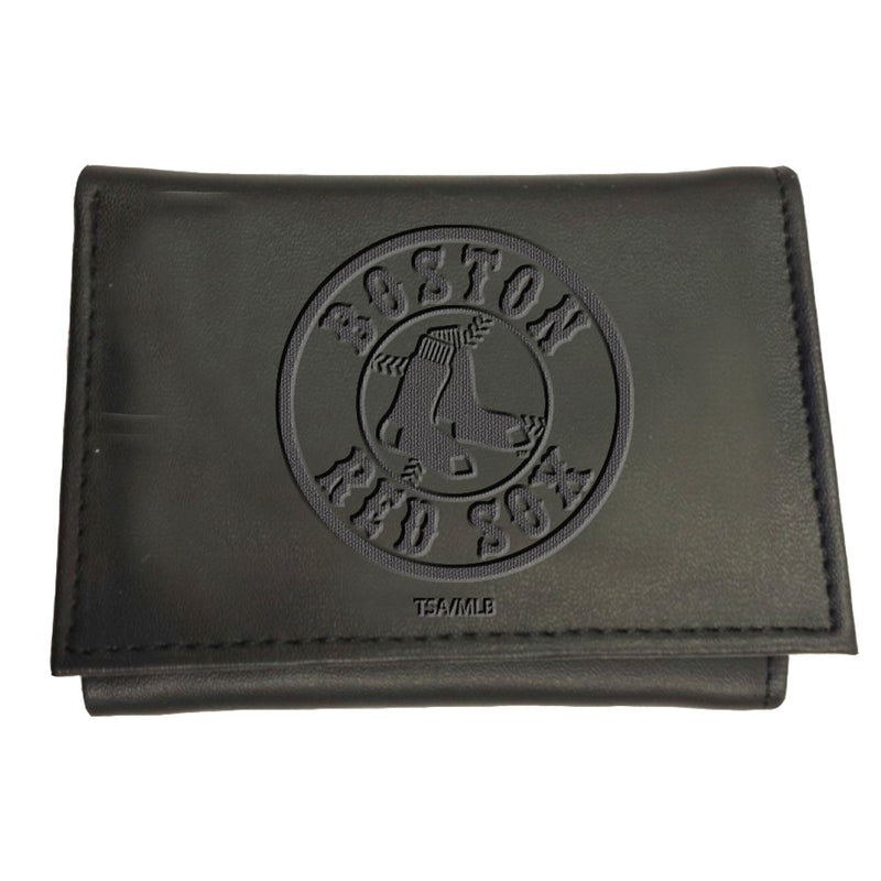 Boston Red Sox Tri-Fold Wallet Black