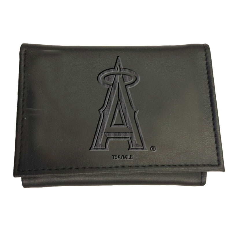 Los Angeles Angels Tri-Fold Wallet Black