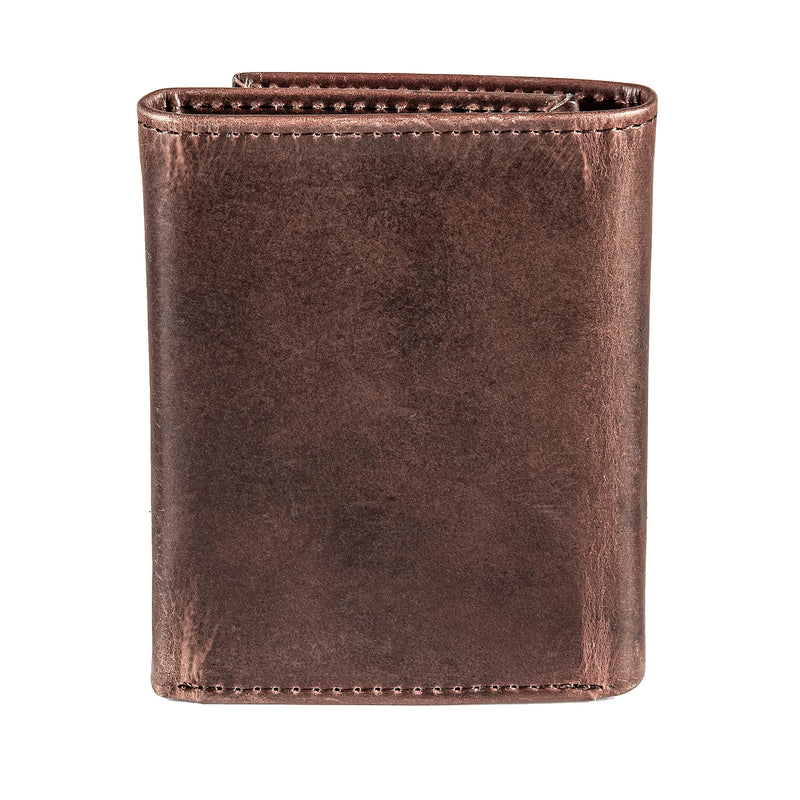 Los Angeles Dodgers Tri-Fold Wallet, Brown, World Series Champions 2024