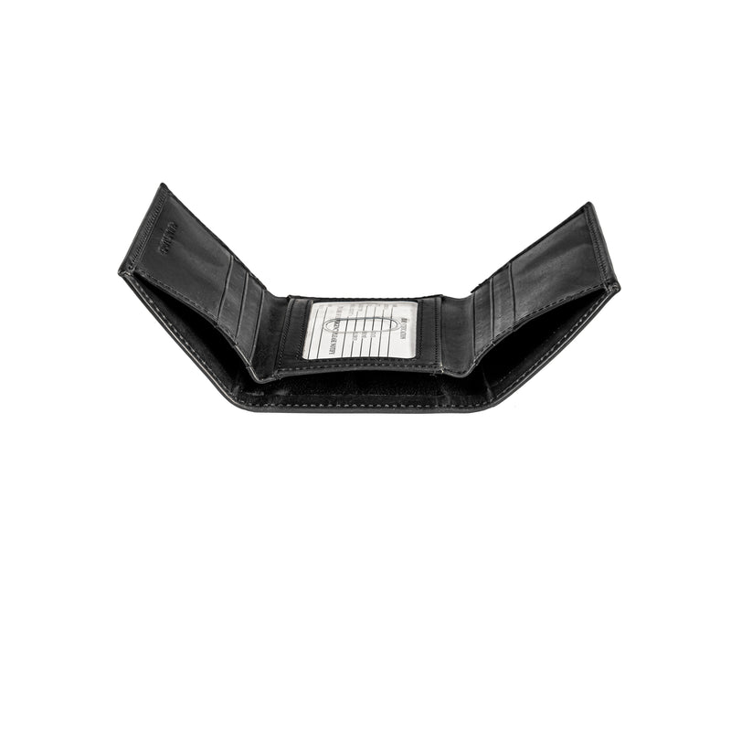 Milwaukee Brewers Tri-Fold Wallet Black