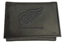 Detroit Red Wings, Tri-Fold Wallet, Black