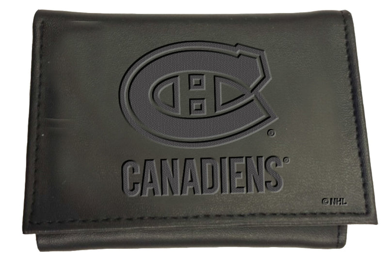 Montreal Canadiens, Tri-Fold Wallet, Black