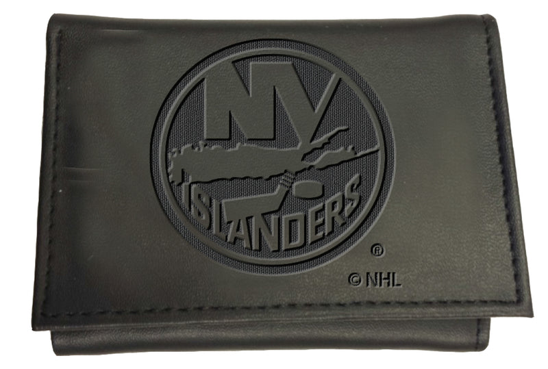 New York Islanders, Tri-Fold Wallet, Black