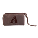 Arizona Diamondbacks Wristlet Wallet Brown